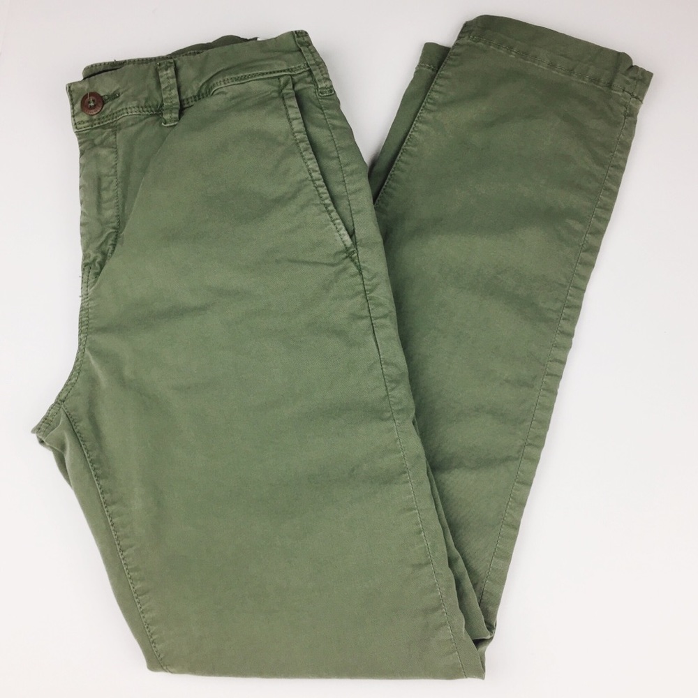 AEO Extreme Flex Slim Khakis